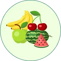 Fruits and vegetables